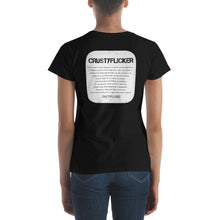 Load image into Gallery viewer, CRUSTYFLICKER Spirit - Women's Fashion Fit T-shirt (shades) - Keen Eye Design