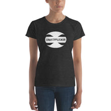 Load image into Gallery viewer, CRUSTYFLICKER Spirit - Women's Fashion Fit T-shirt (shades) - Keen Eye Design