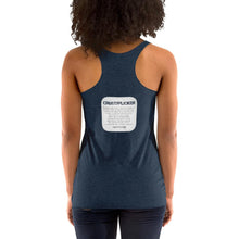 Load image into Gallery viewer, CRUSTYFLICKER Spirit - Women's Racerback Tank - Keen Eye Design