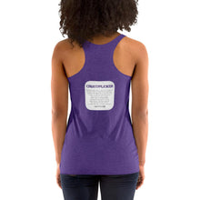 Load image into Gallery viewer, CRUSTYFLICKER Spirit - Women's Racerback Tank - Keen Eye Design