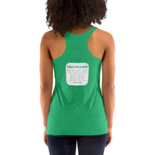 Load image into Gallery viewer, CRUSTYFLICKER Spirit - Women's Racerback Tank - Keen Eye Design