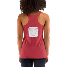 Load image into Gallery viewer, CRUSTYFLICKER Spirit - Women's Racerback Tank - Keen Eye Design