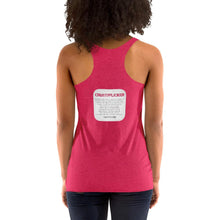 Load image into Gallery viewer, CRUSTYFLICKER Spirit - Women's Racerback Tank - Keen Eye Design
