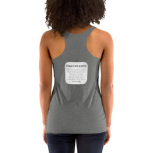 Load image into Gallery viewer, CRUSTYFLICKER Spirit - Women's Racerback Tank - Keen Eye Design