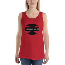 Load image into Gallery viewer, CRUSTYFLICKER - Unisex Tank Top - Keen Eye Design