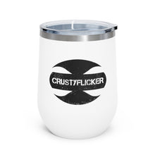 Load image into Gallery viewer, CRUSTYFLICKER Zen - 12oz Insulated Wine Tumbler - Keen Eye Design