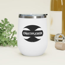 Load image into Gallery viewer, CRUSTYFLICKER Zen - 12oz Insulated Wine Tumbler - Keen Eye Design