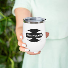 Load image into Gallery viewer, CRUSTYFLICKER Zen - 12oz Insulated Wine Tumbler - Keen Eye Design