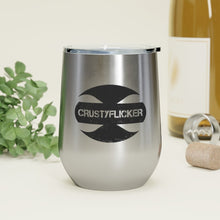 Load image into Gallery viewer, CRUSTYFLICKER Zen - 12oz Insulated Wine Tumbler - Keen Eye Design