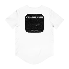 Load image into Gallery viewer, CRUSTYFLICKER Zen - Men's Premium Jersey Curved Hem Tee - Keen Eye Design