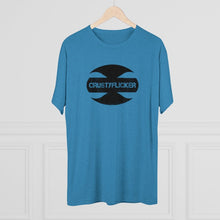 Load image into Gallery viewer, CRUSTYFLICKER Zen - Men's Tri-Blend Crew T-Shirt - Keen Eye Design