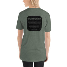 Load image into Gallery viewer, CRUSTYFLICKER Zen - Premium Unisex T-Shirt (heather) - Keen Eye Design