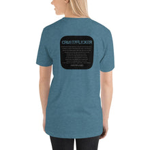 Load image into Gallery viewer, CRUSTYFLICKER Zen - Premium Unisex T-Shirt (heather) - Keen Eye Design