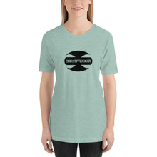 Load image into Gallery viewer, CRUSTYFLICKER Zen - Premium Unisex T-Shirt (heather) - Keen Eye Design