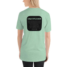 Load image into Gallery viewer, CRUSTYFLICKER Zen - Premium Unisex T-Shirt (heather) - Keen Eye Design