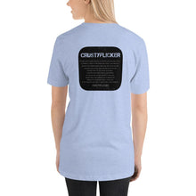 Load image into Gallery viewer, CRUSTYFLICKER Zen - Premium Unisex T-Shirt (heather) - Keen Eye Design