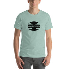 Load image into Gallery viewer, CRUSTYFLICKER Zen - Premium Unisex T-Shirt (heather) - Keen Eye Design