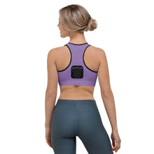 Load image into Gallery viewer, CRUSTYFLICKER Zen - Sports Bra (purple) - Keen Eye Design