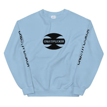 Load image into Gallery viewer, CRUSTYFLICKER Zen - Unisex Sweatshirt (sleeves) - Keen Eye Design