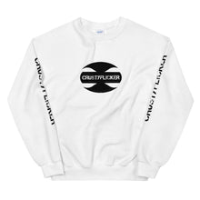 Load image into Gallery viewer, CRUSTYFLICKER Zen - Unisex Sweatshirt (sleeves) - Keen Eye Design