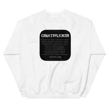Load image into Gallery viewer, CRUSTYFLICKER Zen - Unisex Sweatshirt (sleeves) - Keen Eye Design