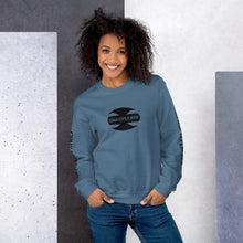 Load image into Gallery viewer, CRUSTYFLICKER Zen - Unisex Sweatshirt (sleeves) - Keen Eye Design