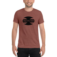Load image into Gallery viewer, CRUSTYFLICKER Zen - Unisex TriBlend T-shirt - Keen Eye Design