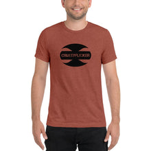 Load image into Gallery viewer, CRUSTYFLICKER Zen - Unisex TriBlend T-shirt - Keen Eye Design