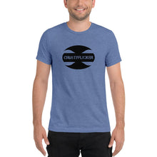 Load image into Gallery viewer, CRUSTYFLICKER Zen - Unisex TriBlend T-shirt - Keen Eye Design