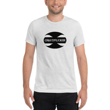 Load image into Gallery viewer, CRUSTYFLICKER Zen - Unisex TriBlend T-shirt - Keen Eye Design