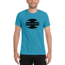 Load image into Gallery viewer, CRUSTYFLICKER Zen - Unisex TriBlend T-shirt - Keen Eye Design