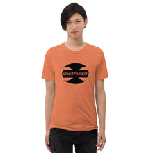 Load image into Gallery viewer, CRUSTYFLICKER Zen - Unisex TriBlend T-shirt - Keen Eye Design