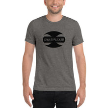 Load image into Gallery viewer, CRUSTYFLICKER Zen - Unisex TriBlend T-shirt - Keen Eye Design