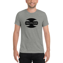 Load image into Gallery viewer, CRUSTYFLICKER Zen - Unisex TriBlend T-shirt - Keen Eye Design