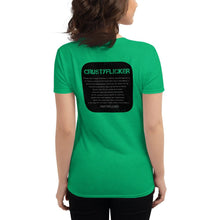 Load image into Gallery viewer, CRUSTYFLICKER Zen - Women's Fashion Fit T-Shirt (popsicles) - Keen Eye Design