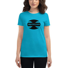 Load image into Gallery viewer, CRUSTYFLICKER Zen - Women's Fashion Fit T-Shirt (popsicles) - Keen Eye Design