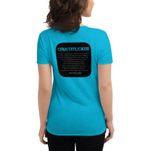 Load image into Gallery viewer, CRUSTYFLICKER Zen - Women's Fashion Fit T-Shirt (popsicles) - Keen Eye Design