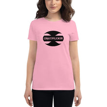 Load image into Gallery viewer, CRUSTYFLICKER Zen - Women's Fashion Fit T-Shirt (popsicles) - Keen Eye Design