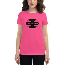 Load image into Gallery viewer, CRUSTYFLICKER Zen - Women's Fashion Fit T-Shirt (popsicles) - Keen Eye Design