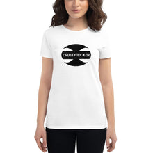 Load image into Gallery viewer, CRUSTYFLICKER Zen - Women's Fashion Fit T-Shirt (popsicles) - Keen Eye Design