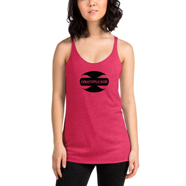 CRUSTYFLICKER Zen - Women's Racerback Tank - Keen Eye Design