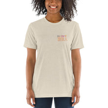 Load image into Gallery viewer, Diquiren Global Citizen (F&B) - Unisex TriBlend T-Shirt - Keen Eye Design
