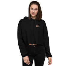 Load image into Gallery viewer, Diquiren Global Citizen (F&B) - Women's Crop Hoodie - Keen Eye Design