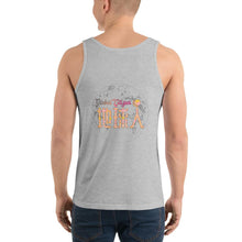 Load image into Gallery viewer, Diquiren Global Citizen (Front & Back) - Premium Unisex Tank Top - Keen Eye Design