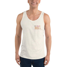 Load image into Gallery viewer, Diquiren Global Citizen (Front & Back) - Premium Unisex Tank Top - Keen Eye Design