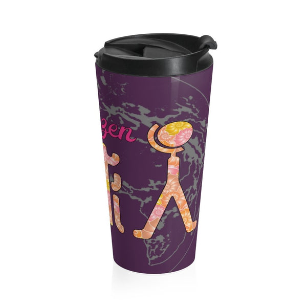 Diquiren Global Citizen - Stainless Steel Travel Mug - Keen Eye Design