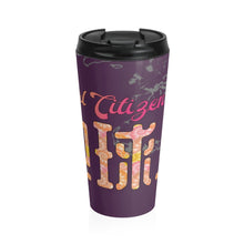 Load image into Gallery viewer, Diquiren Global Citizen - Stainless Steel Travel Mug - Keen Eye Design
