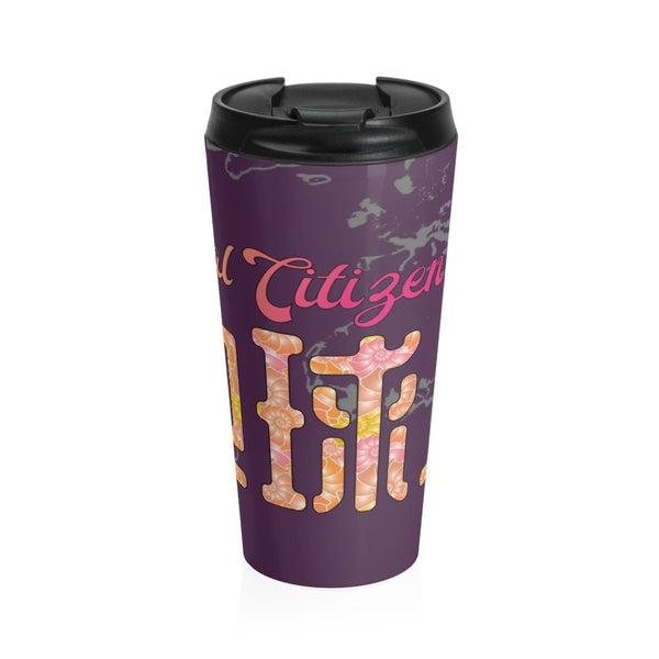 Diquiren Global Citizen - Stainless Steel Travel Mug - Keen Eye Design