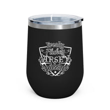 Load image into Gallery viewer, Freaky Flukey Arsey Aussie - 12oz Insulated Wine Tumbler - Keen Eye Design