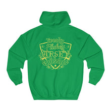 Load image into Gallery viewer, Freaky Flukey Arsey Aussie (F&B) - Unisex College Hoodie - Keen Eye Design